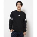 アディダス adidas メンズ 長袖Tシャツ M WORD LS Tシャツ JM2076 （ブラック）