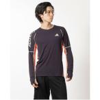 アディダス adidas メンズ 陸上/ランニング 長袖Tシャツ EKIDEN LS IU0687 （ブラック）