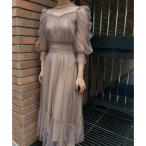  I tiaity точка chu-ru Layered платье свадьба вечернее платье oke- John платье такой же окно .. называется One-piece ( мокка бежевый )