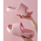 アイモハ aimoha ミニマリスト EVA素材シングルバンド サンダル （ピンク）