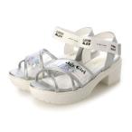 アルジー algy クリア素材 厚底ヒール サンダル （SL）