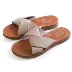 [アミアミ] サンダル ミュール レディース 歩きやすい きれいサンダル 美脚 スリッパ CX3116 （ベージュ）