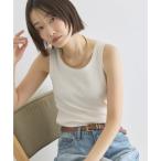 アメリカンホリック AMERICAN HOLIC 【抗菌防臭】テレコタンクトップ （オフホワイト）