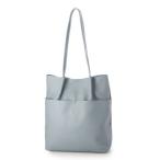 ショッピングANA アンナマリー Anna Marie A4対応可 レザートートバッグ （ライトブルー）