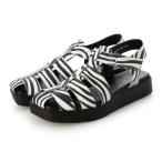 エーエヌワイオー ANYO 厚底グルカサンダル （ゼブラ）