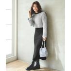 ANY SIS 【2SET】シャギー ニット × ワンピース セット （ブラック）