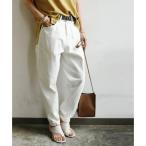 アンドイット and it_ 深ゆるまたサルエルデニムパンツ デニム パンツ レディース デニムパンツ 綿100% コットン サルエル ワイドパン