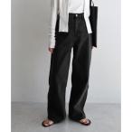 アンドミー andme カーブ デニム パンツ （ブラックウォッシュ）