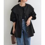 アンドミー andme 2way ケープカラー マウンテン パーカー （ブラック）