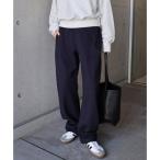 ショッピングアンドミー アンドミー andme ポンチ カーブ パンツ （ネイビー）