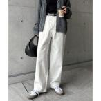 ショッピングアンドミー アンドミー andme ワイド ベイカー パンツ （ホワイト）