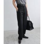 ショッピングアンドミー アンドミー andme ツイル カーブ パンツ （ブラック）