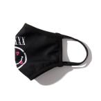 インフェクション INFECTION SMILE/ウォッシャブルマスク/洗えるマスク/フィルター用ポケット付【返品不可商品】 （ブラック）