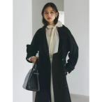 アニュアンス anuans ウールトレンチコート （BLACK）
