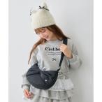 ANY KIDS передний лента половина moon сумка на плечо ( черный )