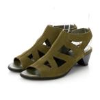 アルシュ arche IZIAKO ブーツサンダル (NUBUCK)（カーキ） （MATCHA）