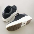 アシナガオジサン あしながおじさん 厚底ステッチスニーカー （ブラック）