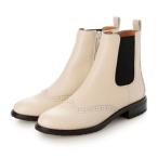 ショッピングあしながおじさん アシナガオジサン あしながおじさん 王道のベーシックスタイル【軽量・防滑】サイドゴアブーツ （アイボリー） （アイボリー）