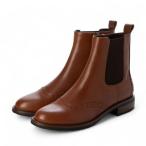 アシナガオジサン あしながおじさん 王道のベーシックスタイル【軽量・防滑】サイドゴアブーツ （マロンブラウン） （マロンブラウン）