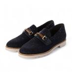 ショッピングあしながおじさん アシナガオジサン あしながおじさん 軽量｜ニットローファー （ネイビー） （ネイビー）