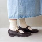 アシナガオジサン あしながおじさん Tストラップシューズ （ダークブラウン）