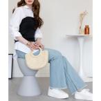  at one atONE хлопок Denim flare pants ( голубой )