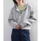 アットワン atONE スウェットドルマンWジップフードパーカー セットアップ対応 （杢グレー）