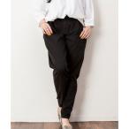 アットワン atONE 立体ポケットストレッチツイルテイパードパンツ （BLACK）