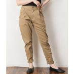 アットワン atONE 立体ポケットストレッチツイルテイパードパンツ （BEIGE）