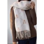 AZモノグラム柄ストール IVOY3