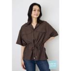 COMFORA AIRウエストマークブラウス BRN