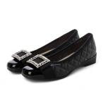 ブリジットバーキン ウォーク Bridget Birkin Walk キルティングビジューリボンウォーキングパンプス (ブラック)
