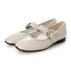 ブリジットバーキン ウォーク Bridget Birkin Walk ビジューメリージェーンパンプス （グレーエナメル）