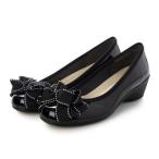 ショッピングバーキン ブリジットバーキン ウォーク Bridget Birkin Walk ステッチリボンウォーキングパンプス （ブラックエナメル）