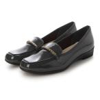 ブリジットバーキン ウォーク Bridget Birkin Walk チェーンモチーフローファーウォーキングパンプス (グレーエナメル)