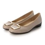ブリジットバーキン ウォーク Bridget Birkin Walk メタルバックルウォーキングパンプス (ベージュ雑材)
