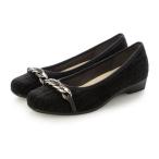 ブリジットバーキン ウォーク Bridget Birkin Walk チェーンモチーフウォーキングパンプス (ブラック雑材)