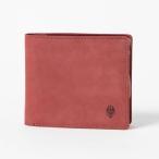 ビアンキ Bianchi ヌバック革LF二つ折り財布 （ワイン）