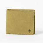 ビアンキ Bianchi ヌバック革二つ折り財布 （グリーン）