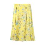 ボールジィ Ballsey 【別注】manipuri for Ballsey Collage Bloom アシンメトリータックスカート （22 イエロ
