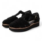 バークレー BARCLAY 【日本製 / 軽量】ボアグルカサンダル （BLK）