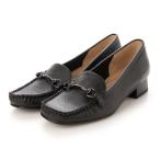 【本革 / 日本製】 バークレー BARCLAY ビットモチーフ ソフト モカシンローファー (BLK)