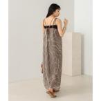 バブ Bab マーブルシアーメッシュキャミワンピース （モカ）