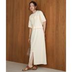 ショッピングバブ バブ Bab ビスチェライクスウェットワンピース （アイボリー）