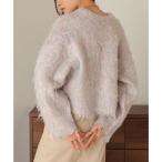 ショッピングバブ バブ Bab MIXシャギーニットカーディガン （PINK）