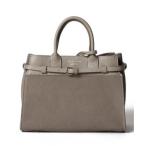 クリスチャンヴィラ CHRISTIAN VILLA  【CHRISTIAN VILLA】 2WAY カーフレザートートバッグ （グレージュ）
