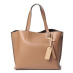 ショッピングnixon ベース BASE イタリア製本革三層トートバッグ （キャメル）