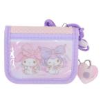 sinema коллекция cinemacollection My Melody & черный mi детский кошелек RF бумажник лиловый Sanrio кролик 
