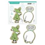 sinema коллекция cinemacollection Moomin da ikatto наклейка пара стикер MO пара Moomin .snaf gold Северная Европа Япония отверстие Mark 