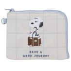 シネマコレクション cinemacollection スヌーピー ミニ財布 スリムマルチウォレット journey ピーナッツ マリモクラフト コンパ